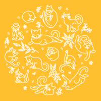 Many Cats Men's Tee Design