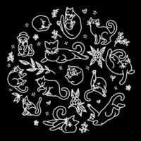 Many Cats Tote Design