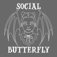 Social Butterfly Tote Design