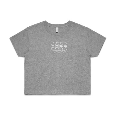3 Women's Cropped Tee Thumbnail