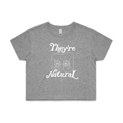They’re Natural Women’s Cropped Tee Thumbnail